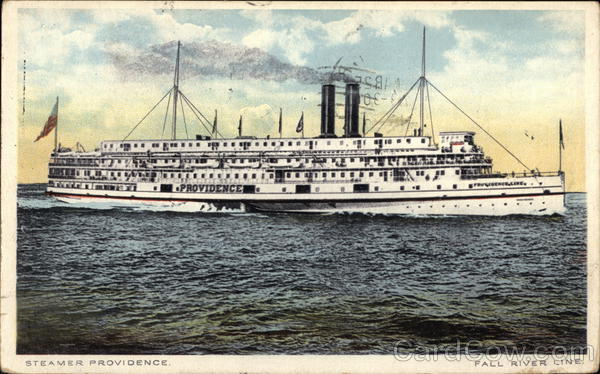 Steamer Providence; Fall River Line Steamers