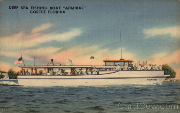 Deep Sea Fishing Boat Admiral Cortez Florida