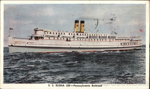 S.S. Elisha Lee - Pennsylvania Railroad Steamers