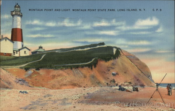 Montauk Point and Light, Montauk State Park New York