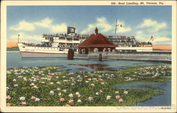 Boat Landing Mount Vernon Virginia