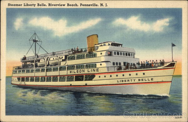 Steamer Liberty Belle Pennsville New Jersey