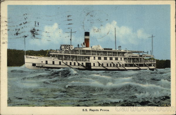 S.S. Rapids Prince - Canada Steamship Lines Steamers