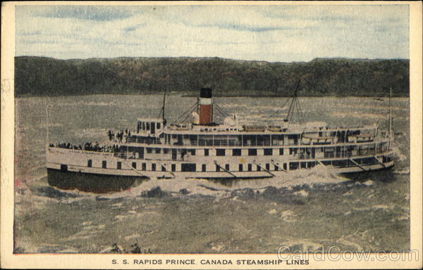 SS Rapids Prince Canada Steamship Lines Steamers