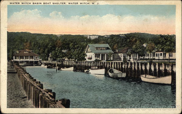 Water Witch Basin Boat Shelter Highlands New Jersey