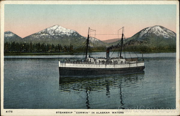 Steamship Corwin in Alaskan Waters Steamers