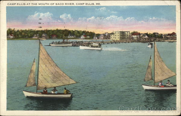 Camp Ellis at the Mouth of Saco River Maine
