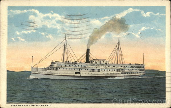 Steamer City of Rockland Steamers