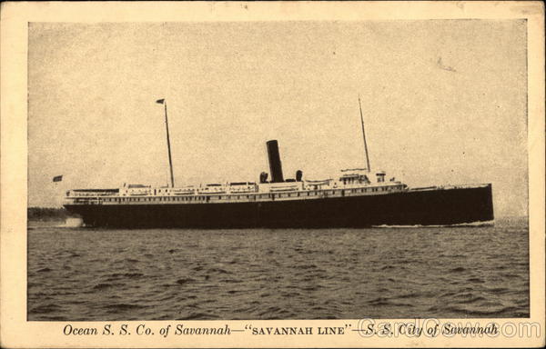 S. S. City of Savannah Georgia