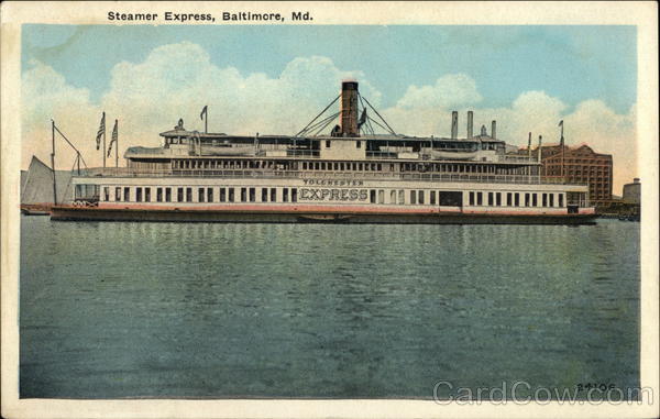 Steamer Express Baltimore Maryland