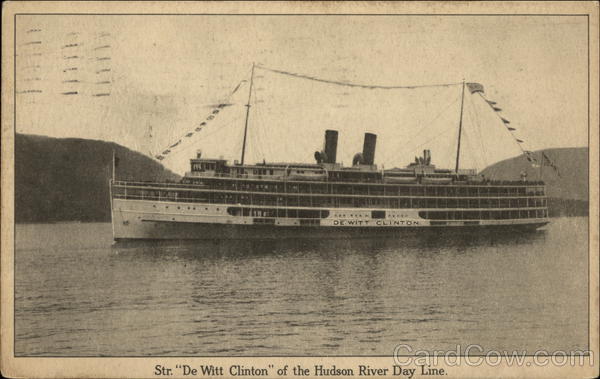 Str. De Witt Clinton of the Hudson River Day Line