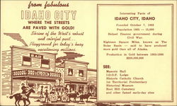 From Fabulous Idaho City Postcard