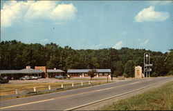 Greystone Motel On U.S. Route 50 Postcard