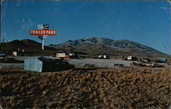 Crested Acres Trailer Park Wells, NV Postcard Postcard Postcard