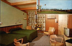 Landmark Motor Lodge Postcard
