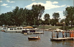 Small Boat Harbor and Marina Winona, MN Postcard Postcard Postcard