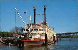 River Queen Riverboats Postcard Postcard Postcard