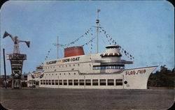 Flagship Showboat Postcard