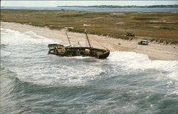 Wreck of the New Bedford Postcard