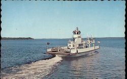 Ferry "Governor Muskie" Lincolnville Beach, ME Postcard Postcard Postcard