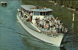 United States Mail Boat, Uncle Sam II Lakeport, NH Postcard Postcard Postcard