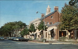 A View of Main Street Southampton, NY Postcard Postcard Postcard