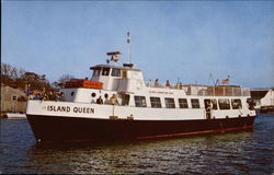 Island Queen Falmouth, MA Postcard Postcard Postcard