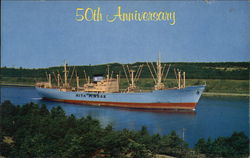50th Anniversary of the Cape Cod Canal Postcard