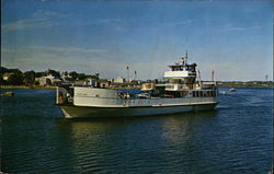 The Ferry "Everett Libby" arriving in Rockland Harbor Postcard