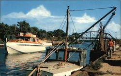 Historic Long Island: Shinnecock Canal Postcard
