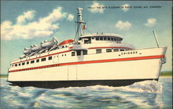"The New Flagship of Puget Sound, M.V. Chinook" Seattle, WA Postcard Postcard Postcard