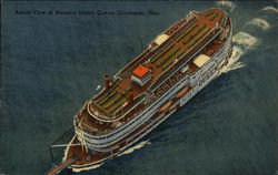 Aerial View of Steamer Island Queen Aerial View of Steamer Island Queen