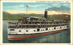 Str. Benjamin B. ODell, Central Hudson Line Hudson River, NY Postcard Postcard Postcard