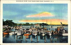 Manasquan River Yacht Basin Postcard
