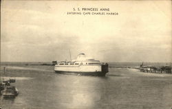 S.S. "Princess Anne" Cape Charles, VA Postcard Postcard Postcard