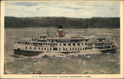 SS Rapids Prince Canada Steamship Lines Steamers Postcard Postcard Postcard