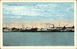 River Scene Postcard