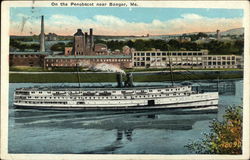 SS Belfast on the Penobscot River Postcard