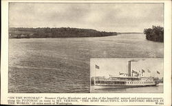 Steamer "Charles Macalester" and Potomac River Postcard