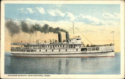 Steamer Sankaty, New Bedford MA Steamers Postcard Postcard Postcard