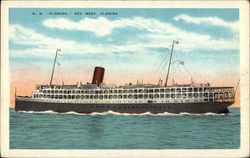 S. S. "Florida," Key West, Florida Postcard