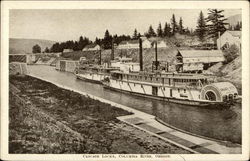 Cascade Locks Postcard