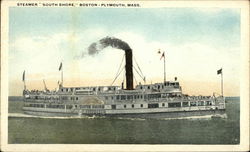 Steamer "South Shore" Postcard