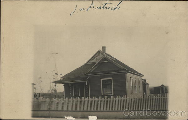 A Dietrich Bros. house Mulberry Kansas