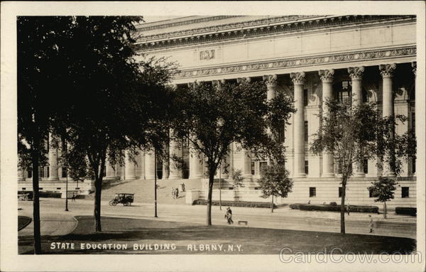 Street View of State Education Building Albany New York