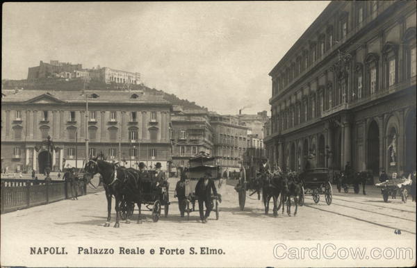 Palazzo Reale e Forte S. Elmo Naples Italy