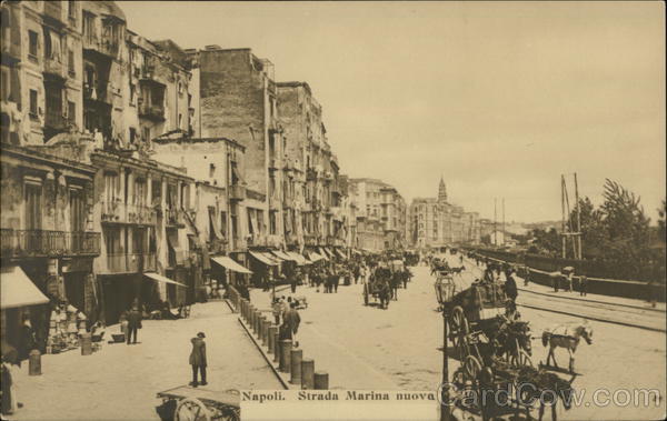 Strada Marina Nuova Naples Italy