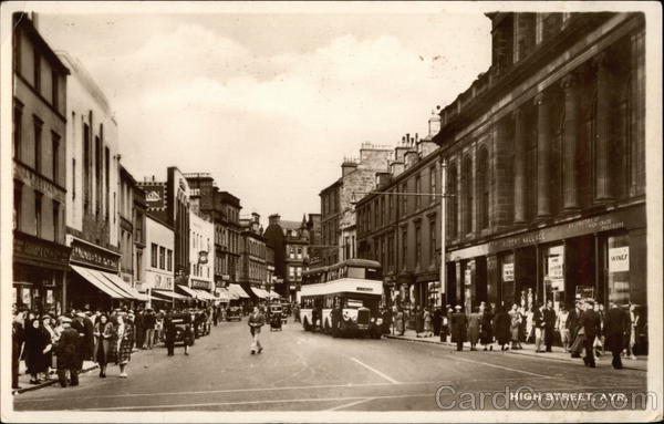 High Street Ayr Scotland