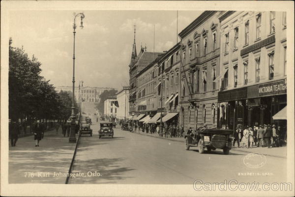 Karl Johangate Olso Norway