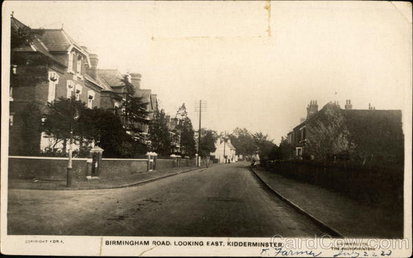 The Birmingham Road, Looking East Kidderminster United Kingdom